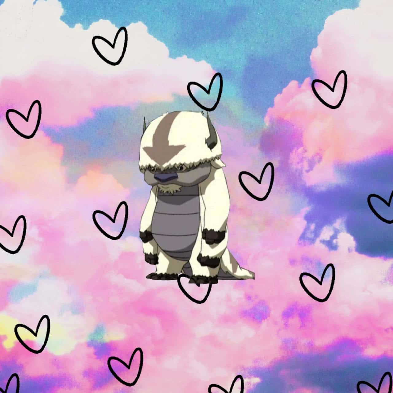 Appa, The Beloved Creature Of Avatar: The Last Airbender Background
