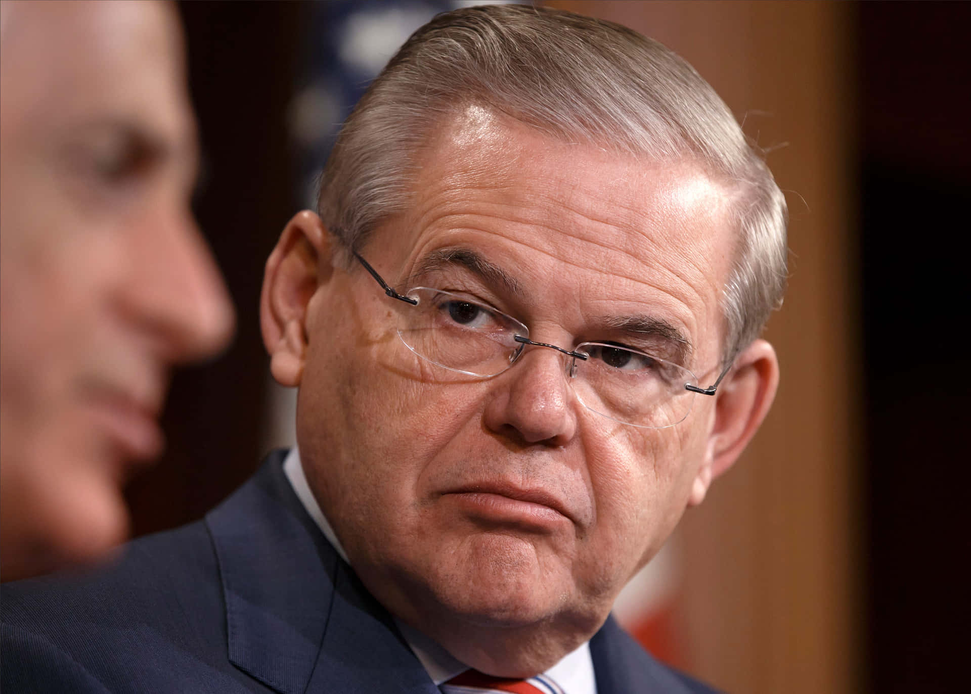Appalled Robert Menendez Background