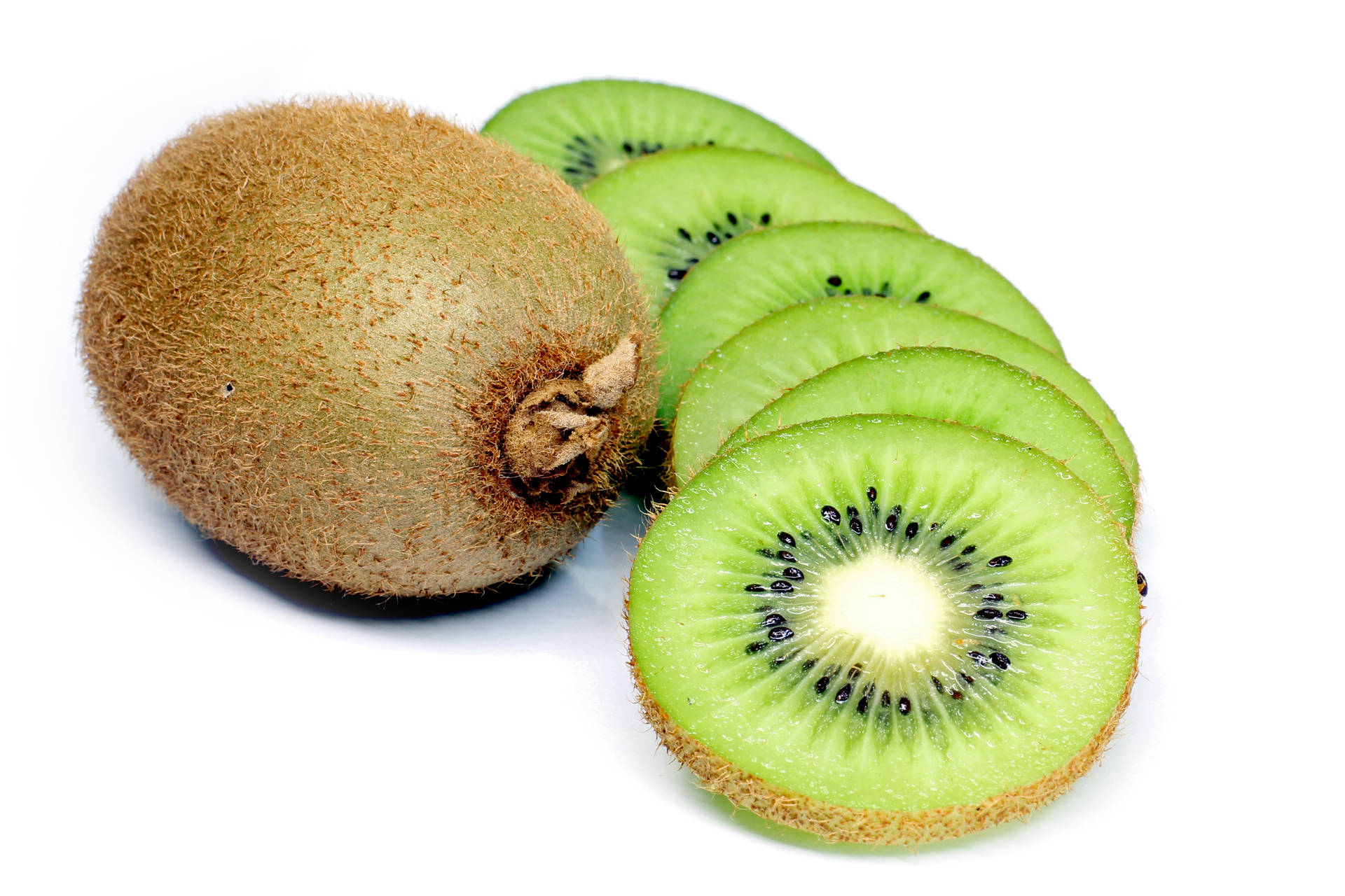 Appetizing Kiwi Fruit Photography Background