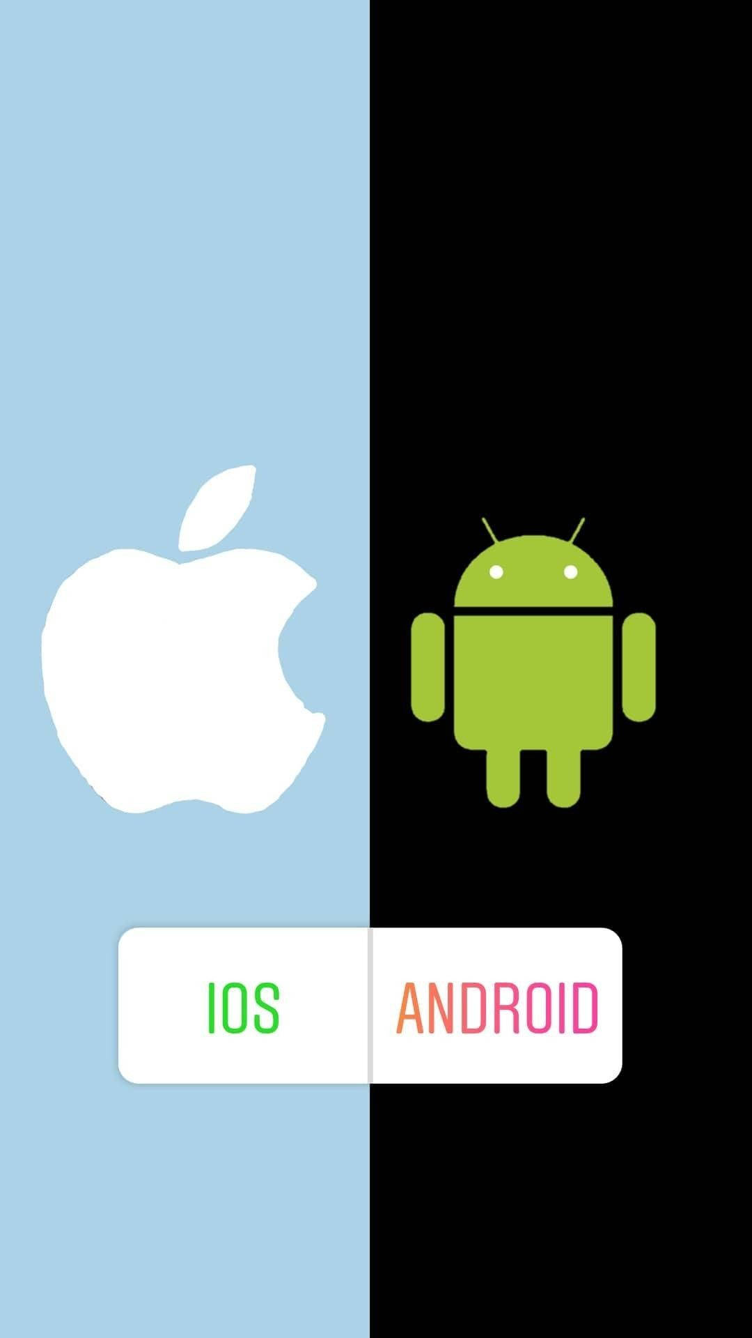 Apple And Android Developer Icons Background