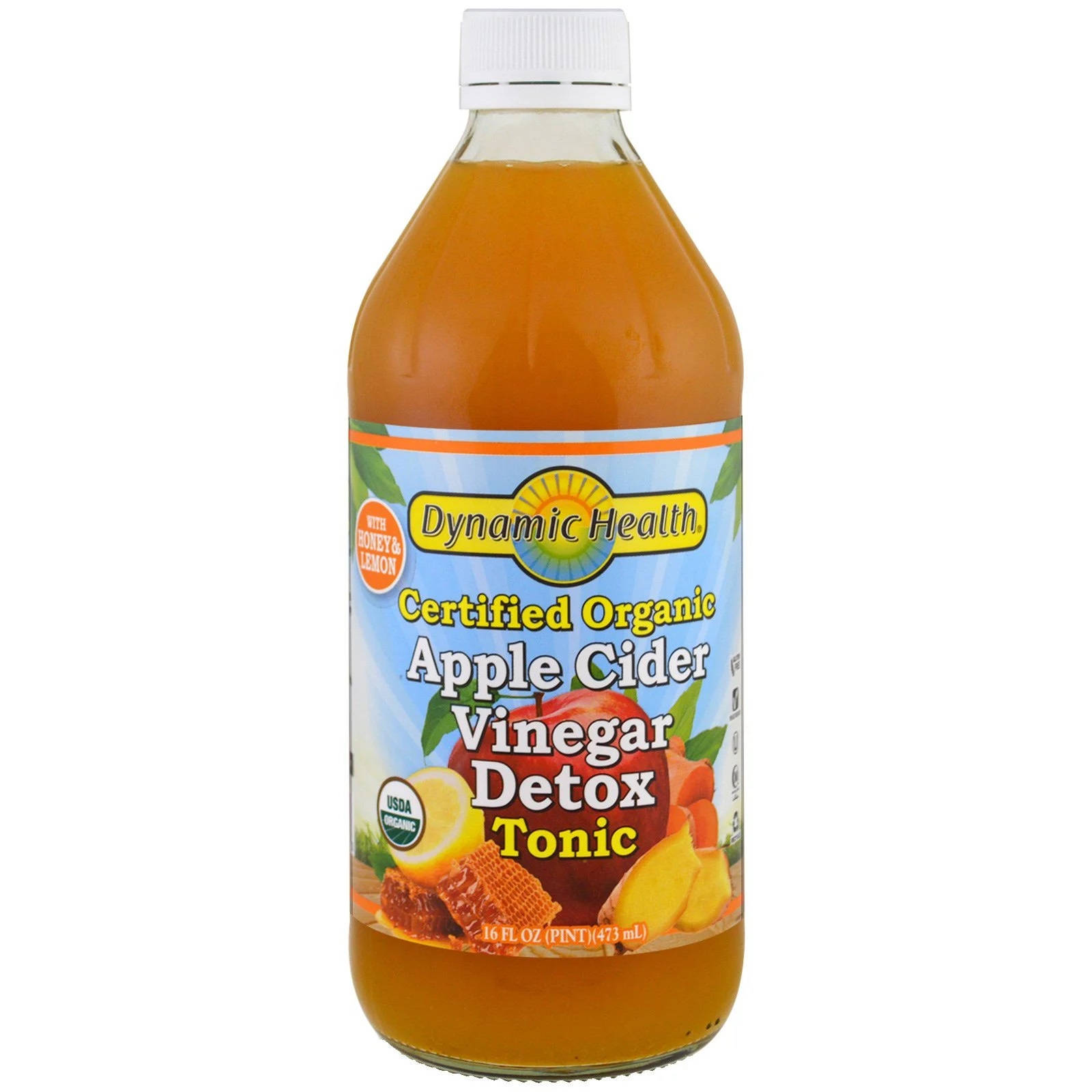 Apple Cider Vinegar Detox Background