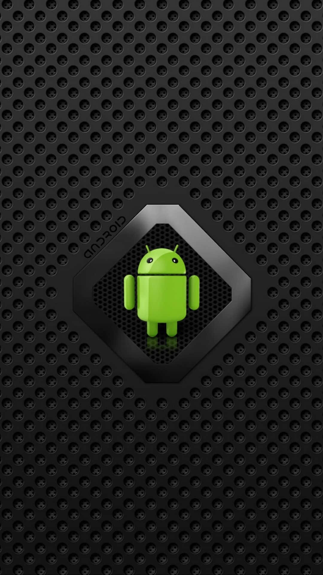 Apple Eating Android Background