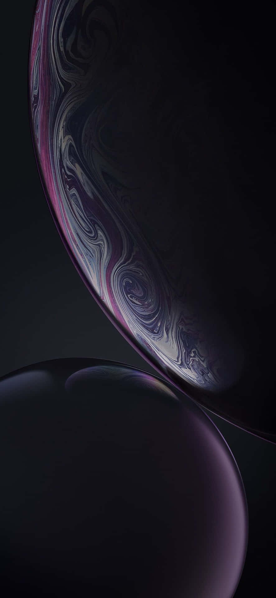 Apple Iphone Xs Bubble Abstract Background