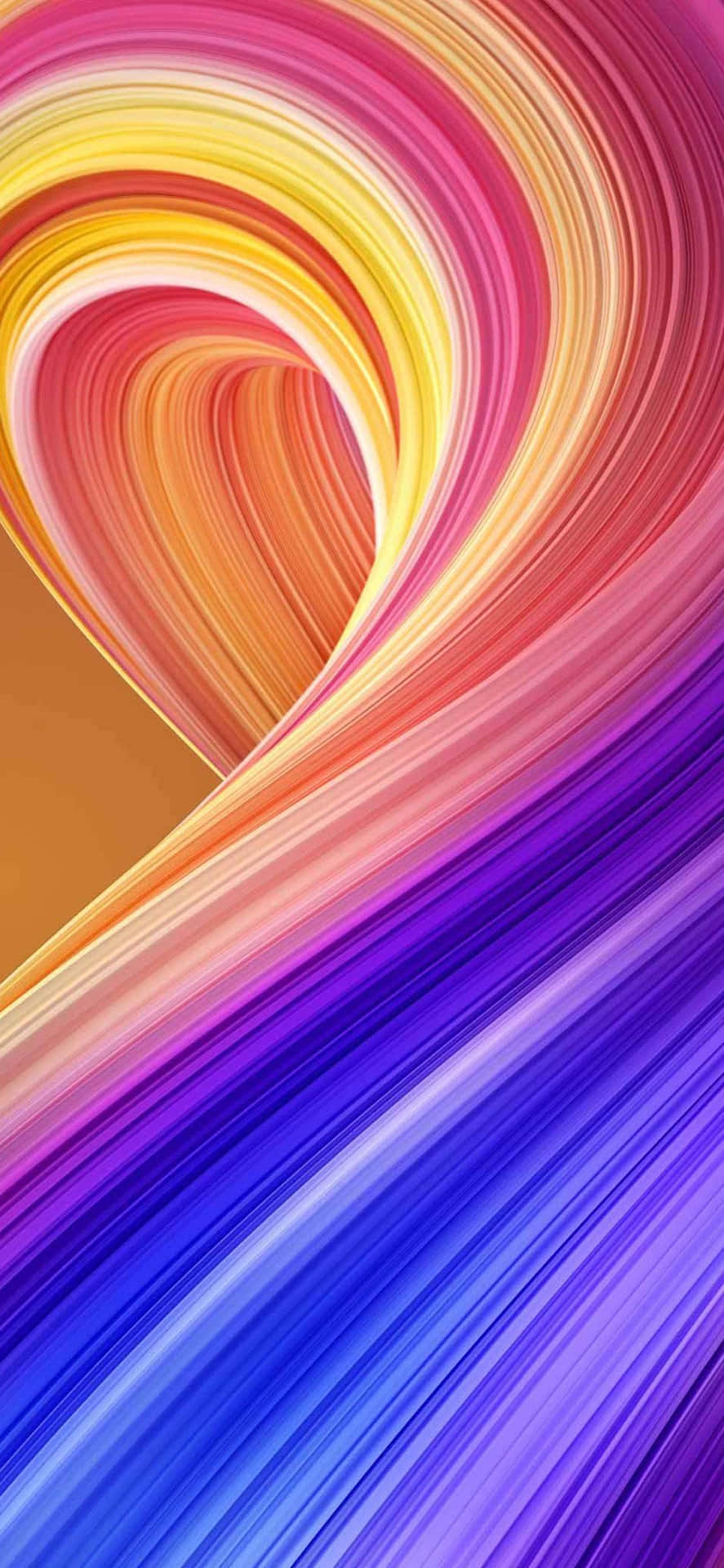 Apple Iphone Xs Gradient Wave Background