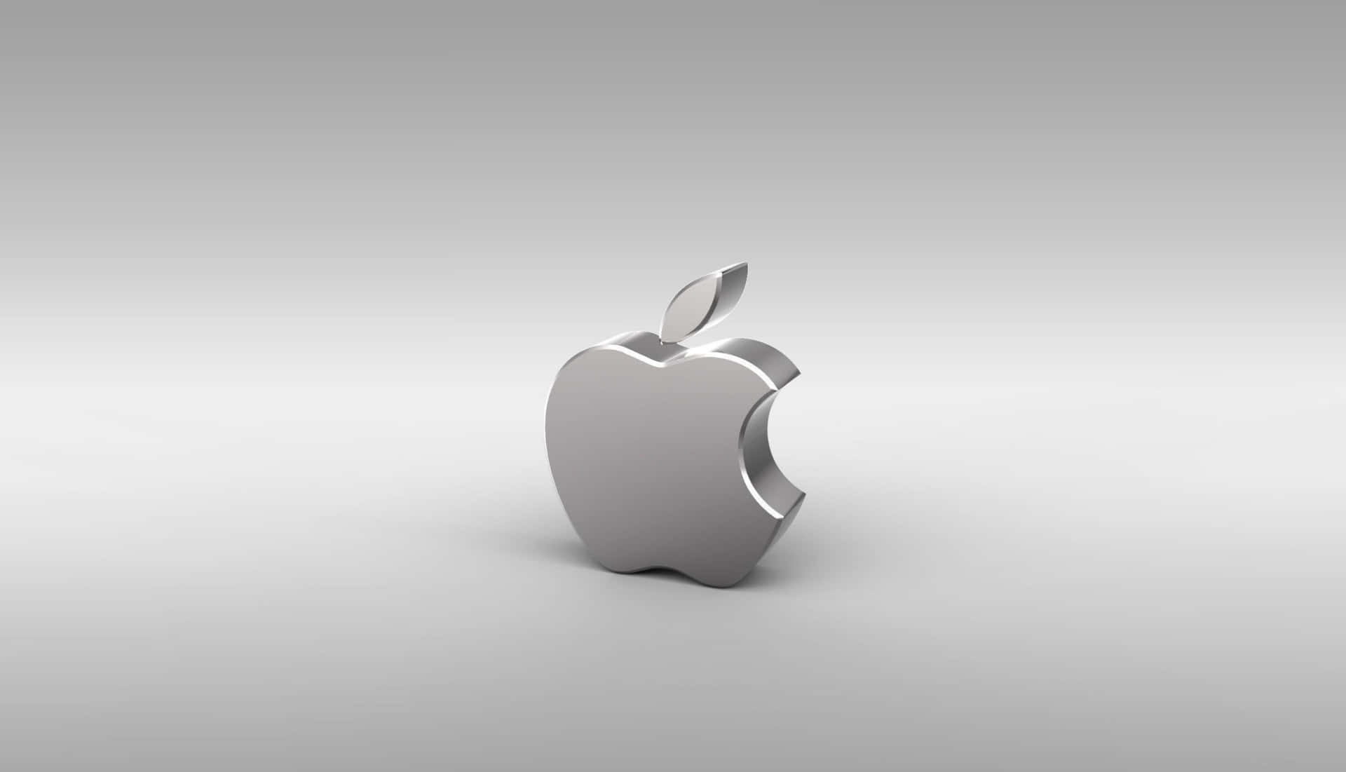 Apple Logo 3d Model Background