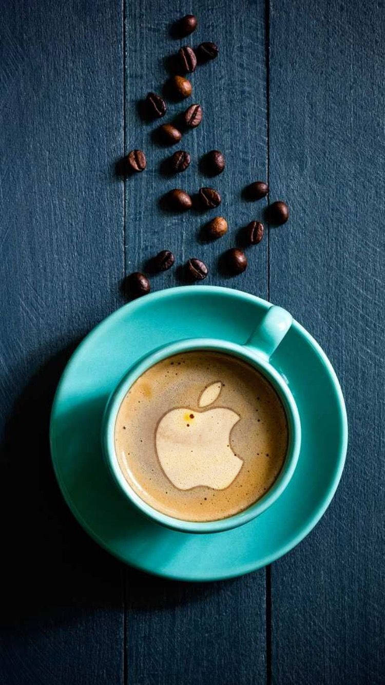 Apple Logo Coffee Cup
