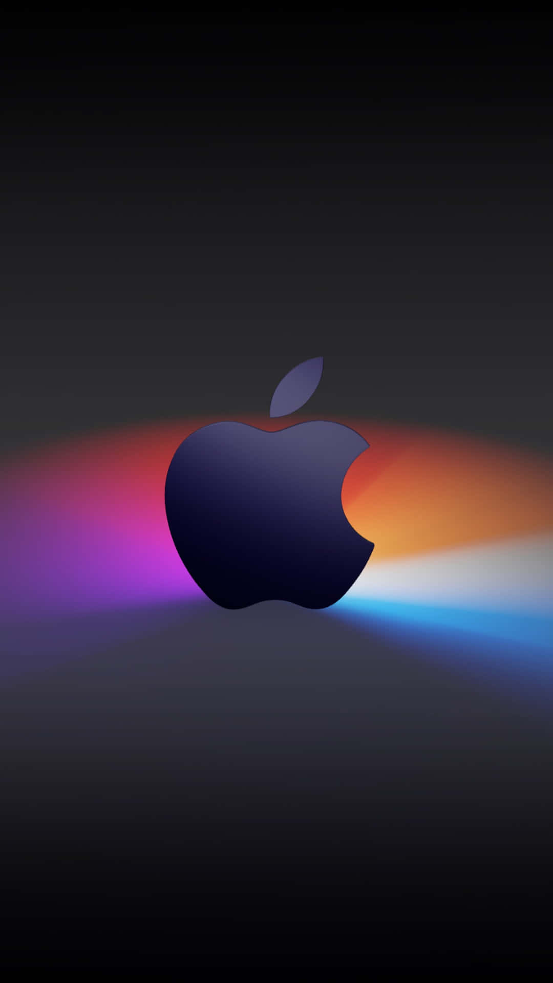 Apple Logo Colorful Gradient Background4 K