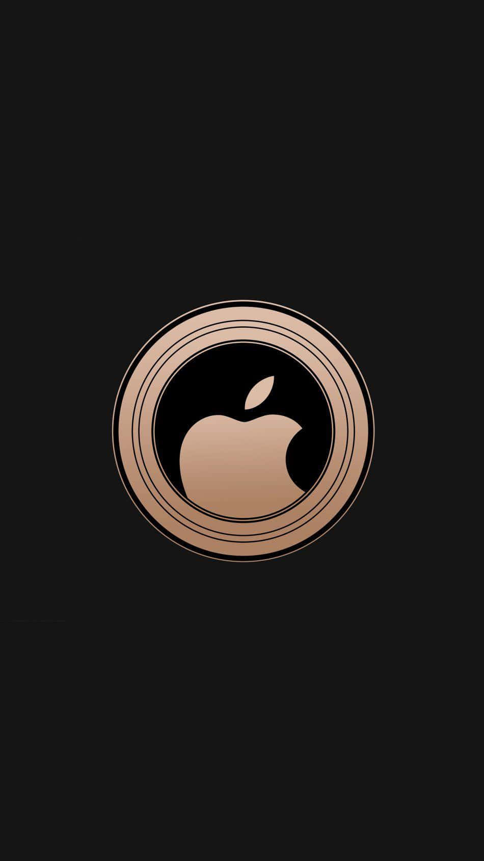 Apple Logo In A Sphere Iphone Xs Background