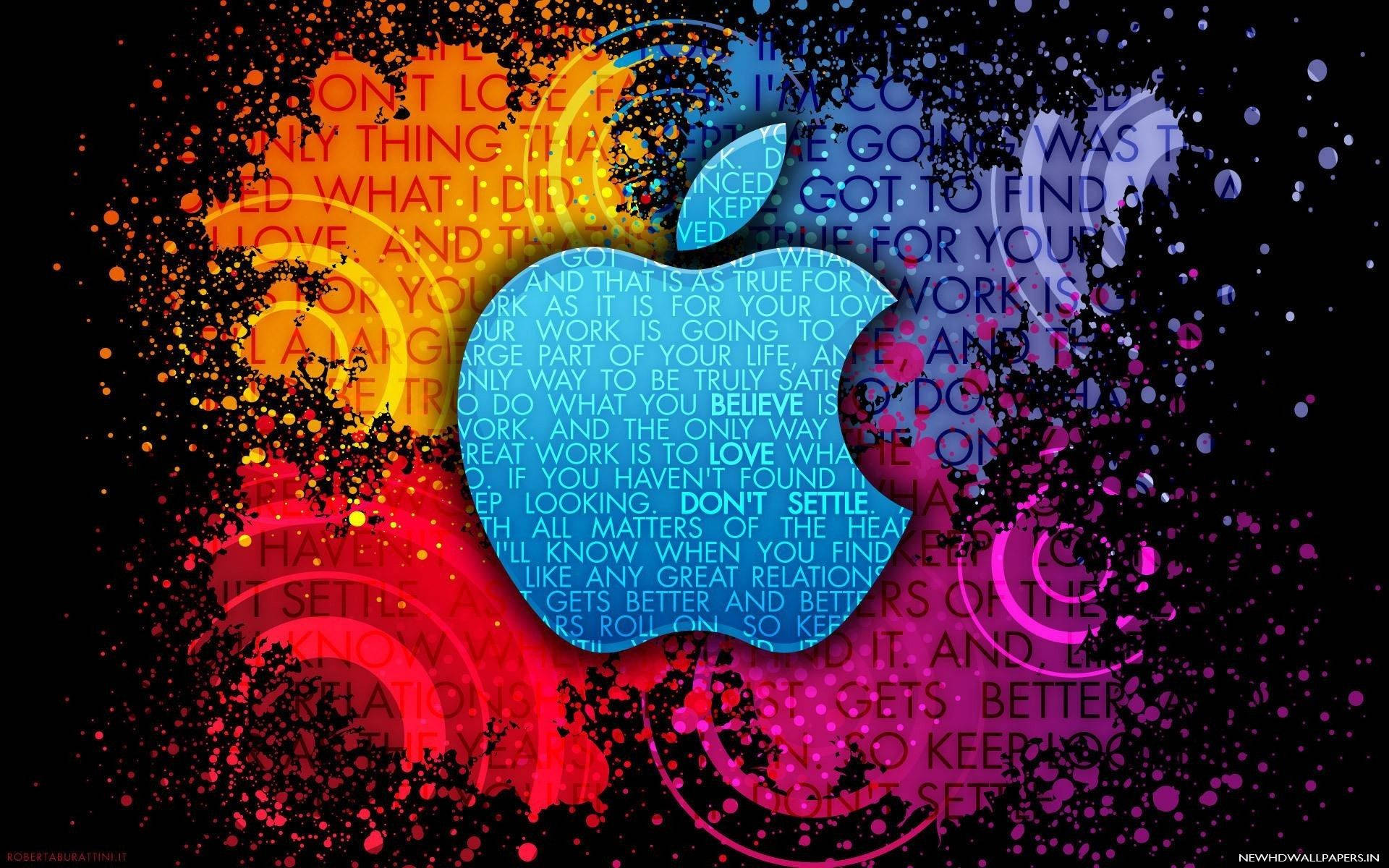 Apple Logo In Hd Quality Background