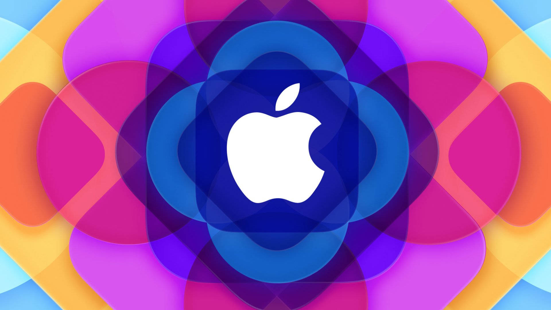 Apple Logo Kaleidoscope Background