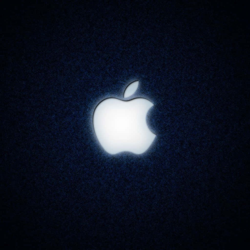 Apple Logo Of Dark Ipad Background