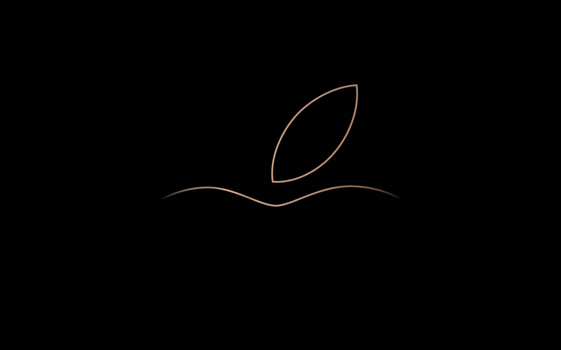 Apple Logo Outline Macbook Air Background