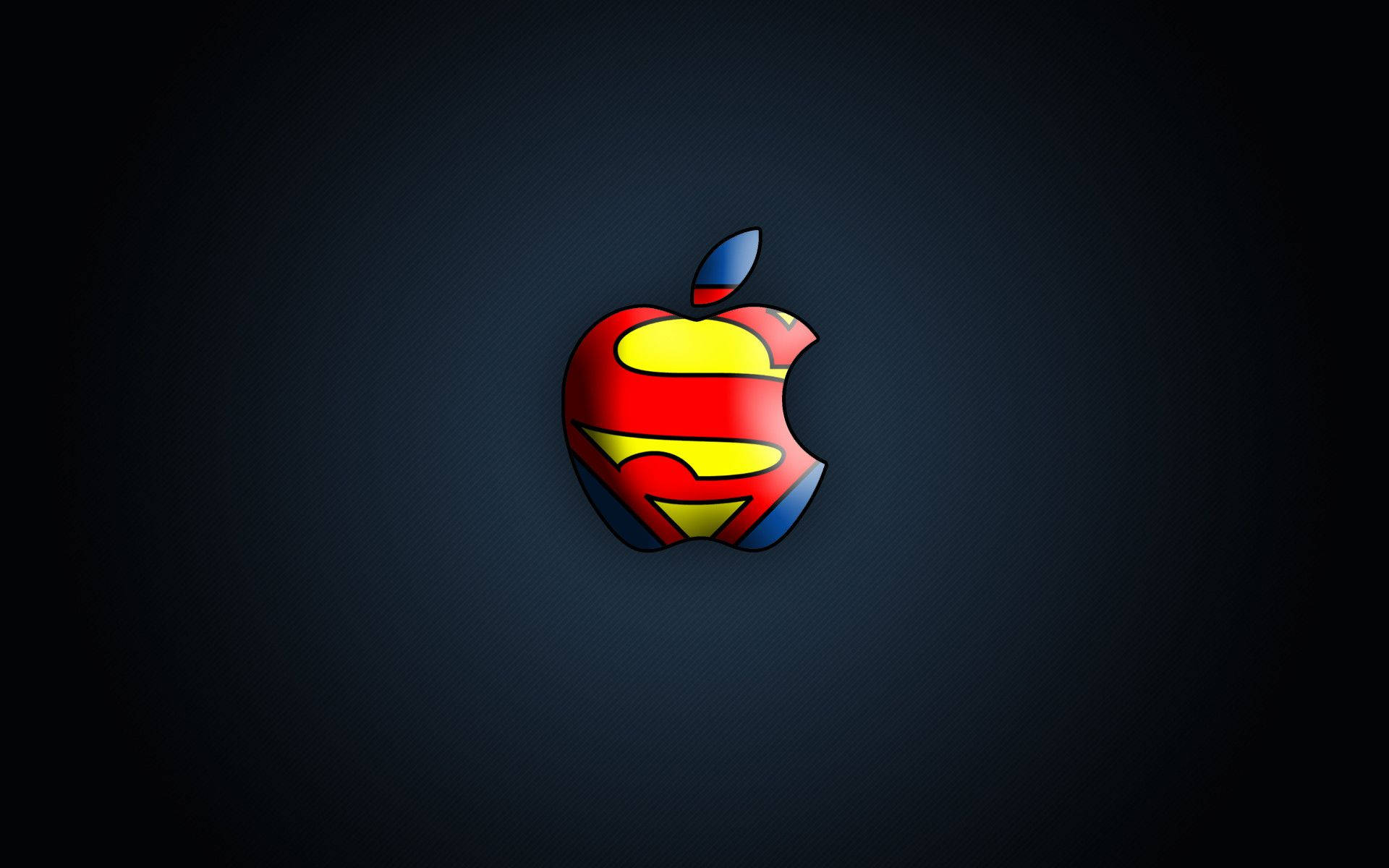 Apple Logo Superman Symbol Iphone Background