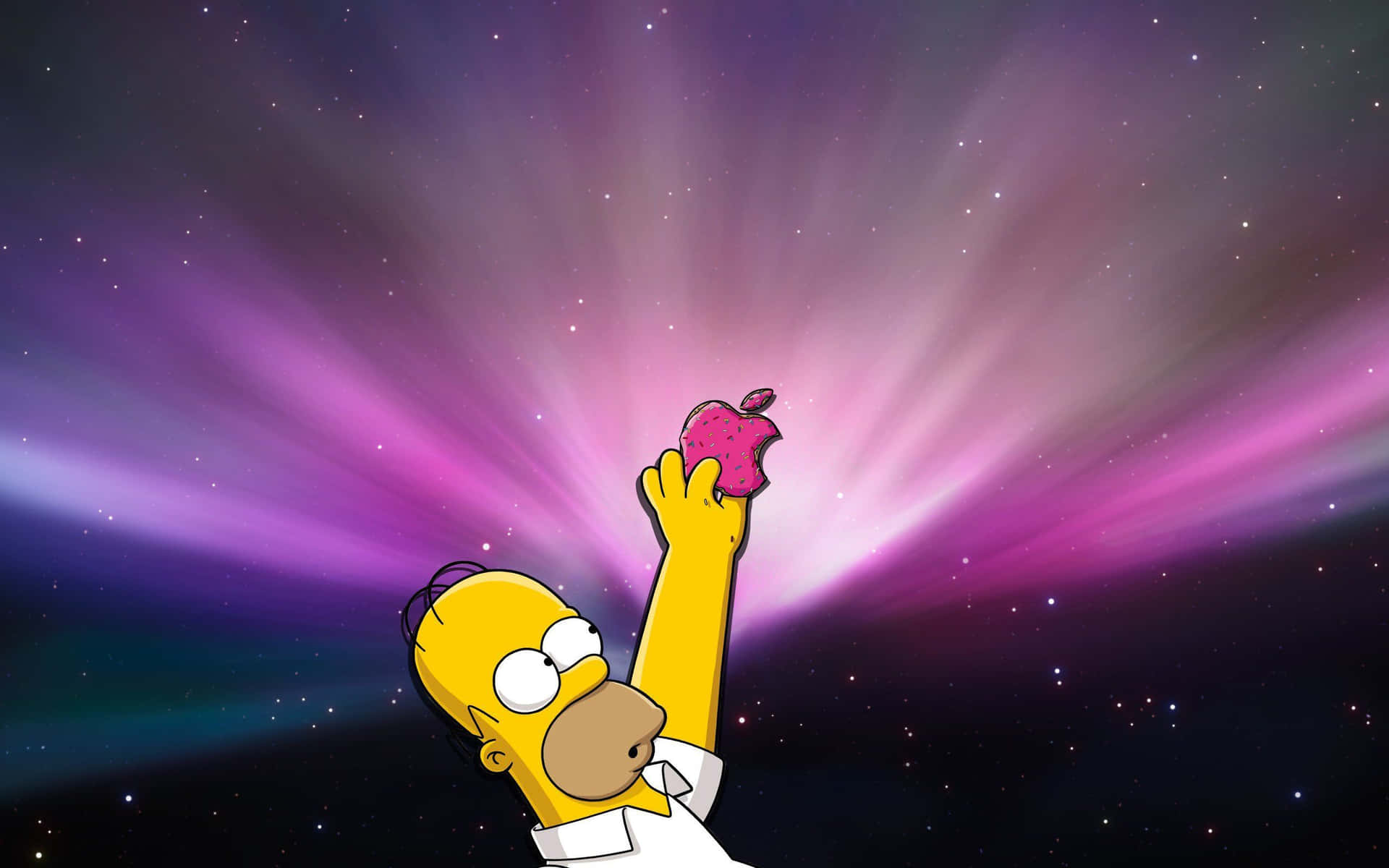 Apple Mac Desktop Homer Simpson