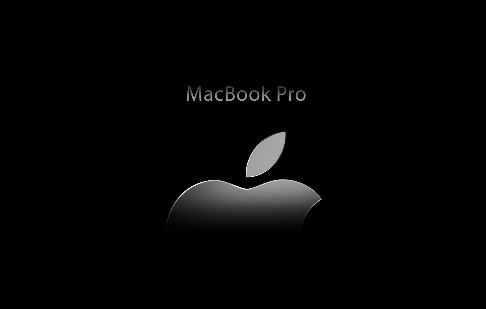 Apple Macbook Pro Black Background