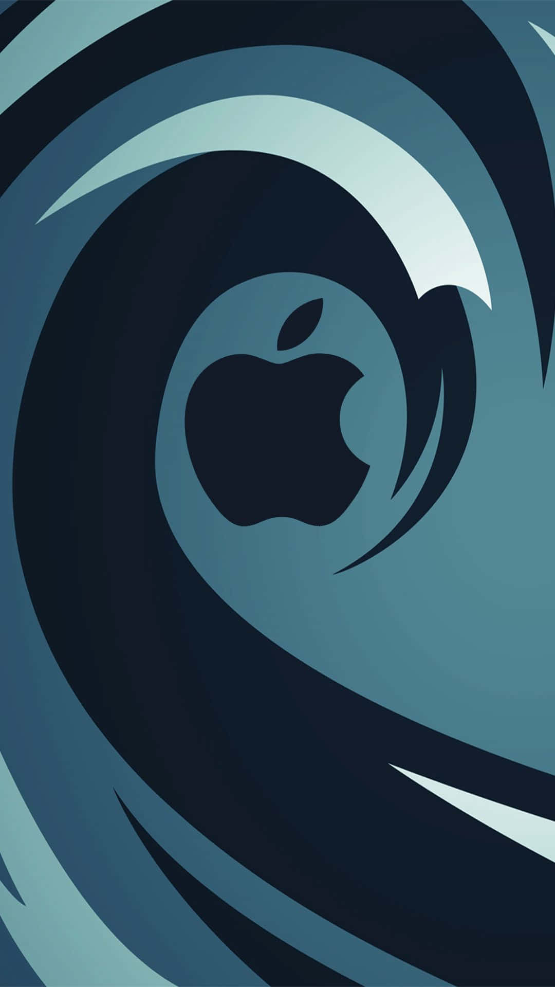 Apple's New Logo Is A Wave With A Wave In The Background Background