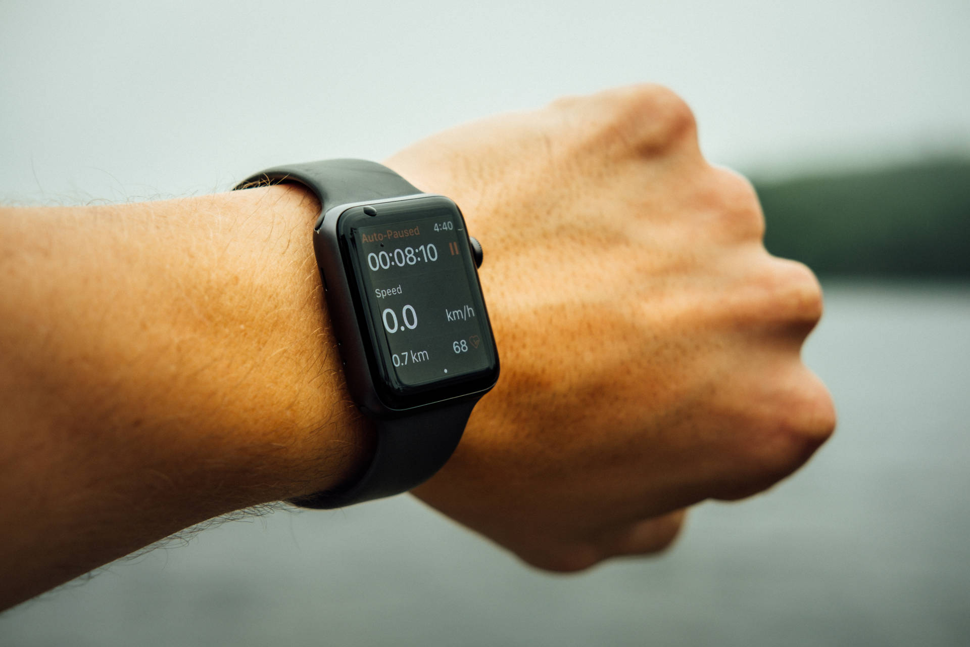 Apple Smartwatch For Fitness Background