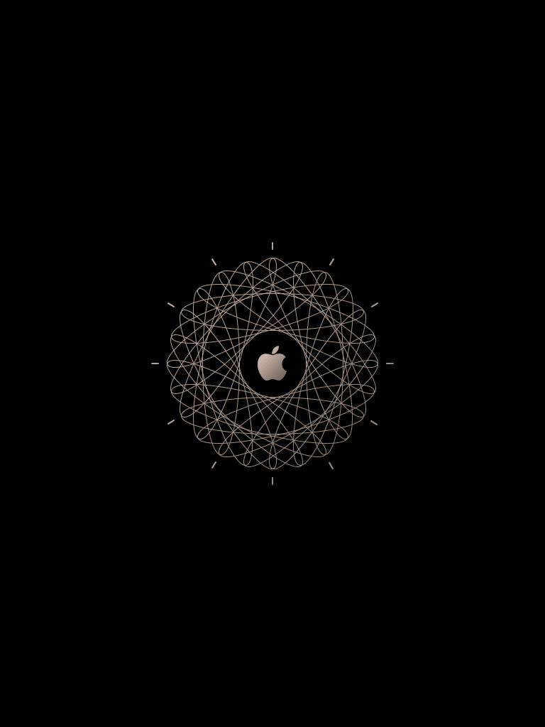 Apple Spirograph Ipad Mini Background