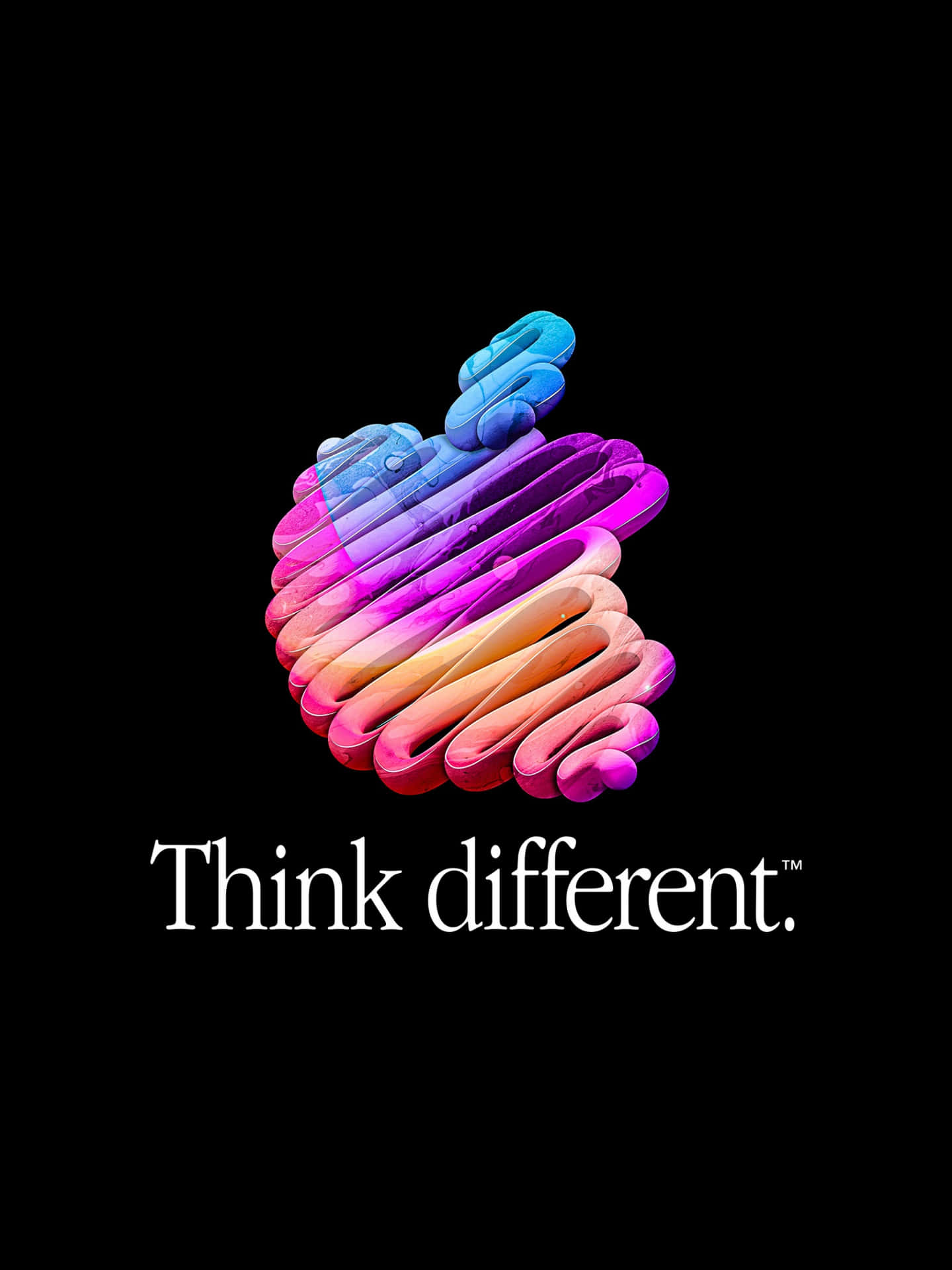 Apple Think Different Logo Background
