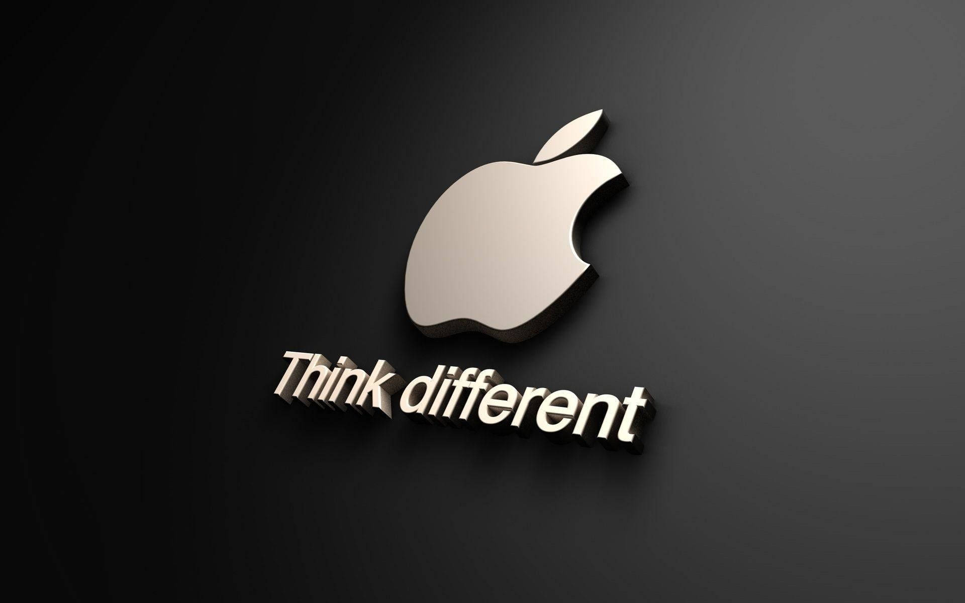 Apple Think Different Logo Wallpaper Background