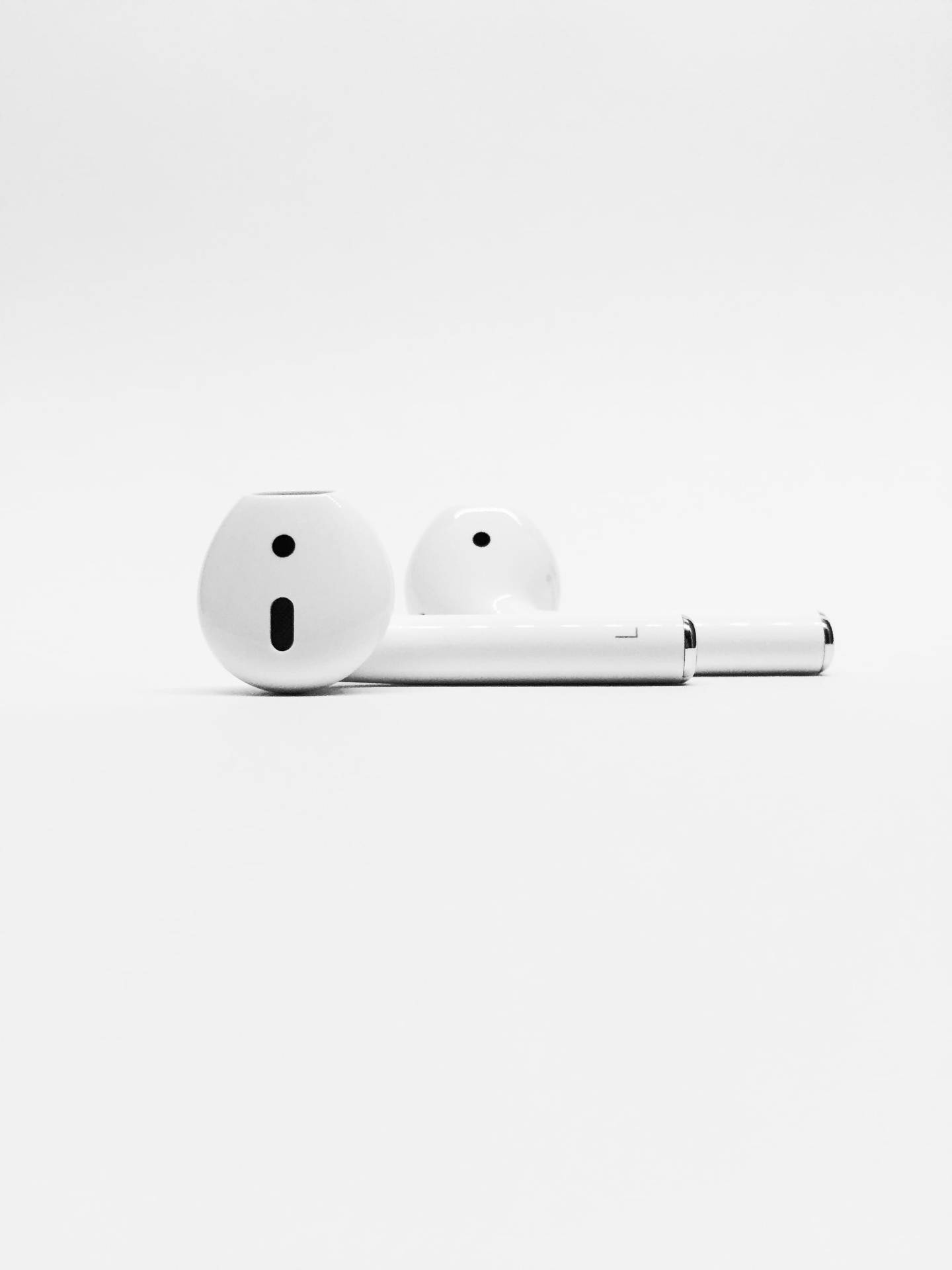 Apple White Airpods Background