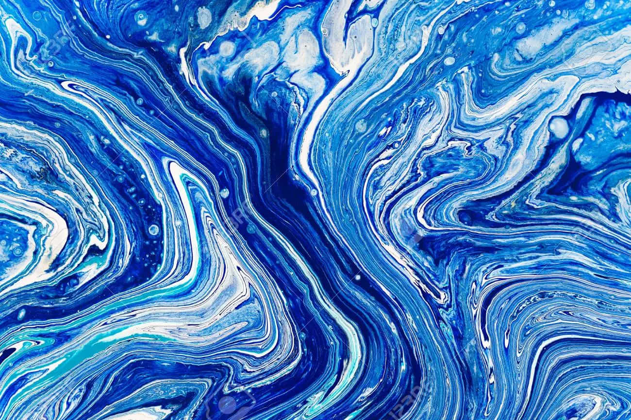 Applicable Blue Waves [wallpaper] Background