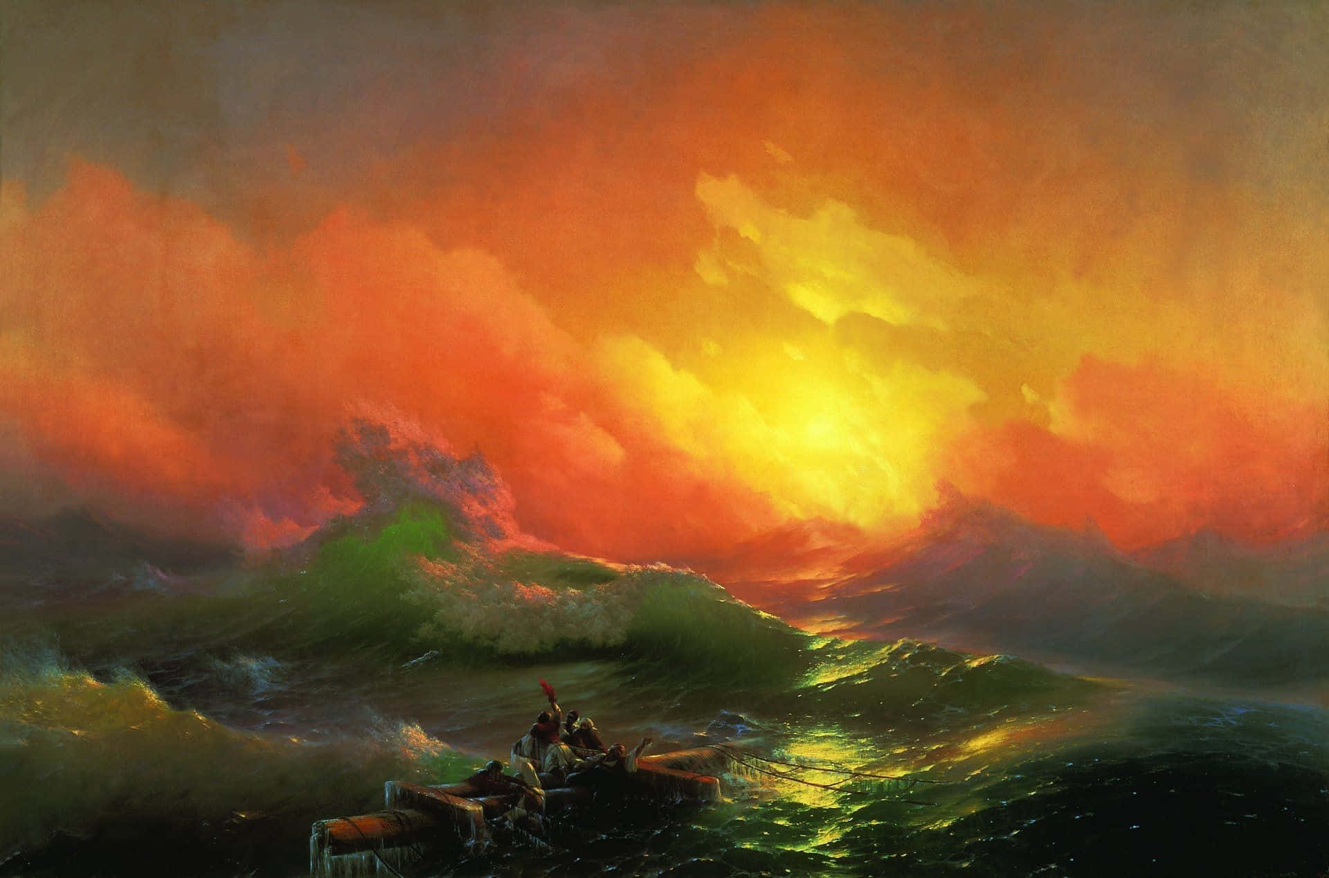 “appreciate The Beauty Of An Oil Painting” Background