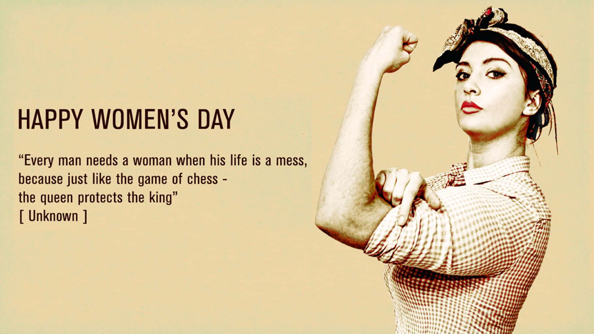 Appsvolt Happy Womens Day Quote Background