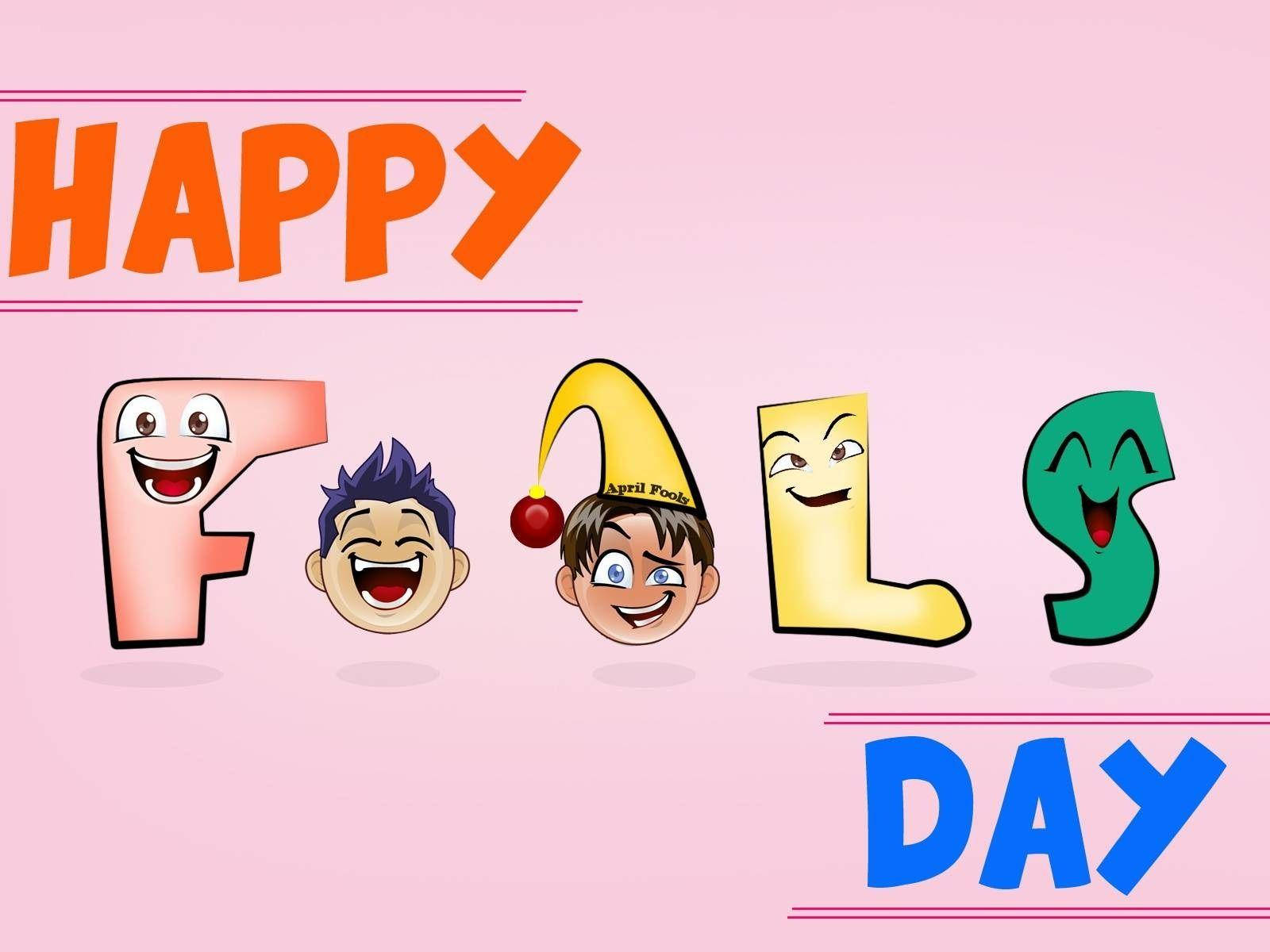 April Fools Day Faces Background