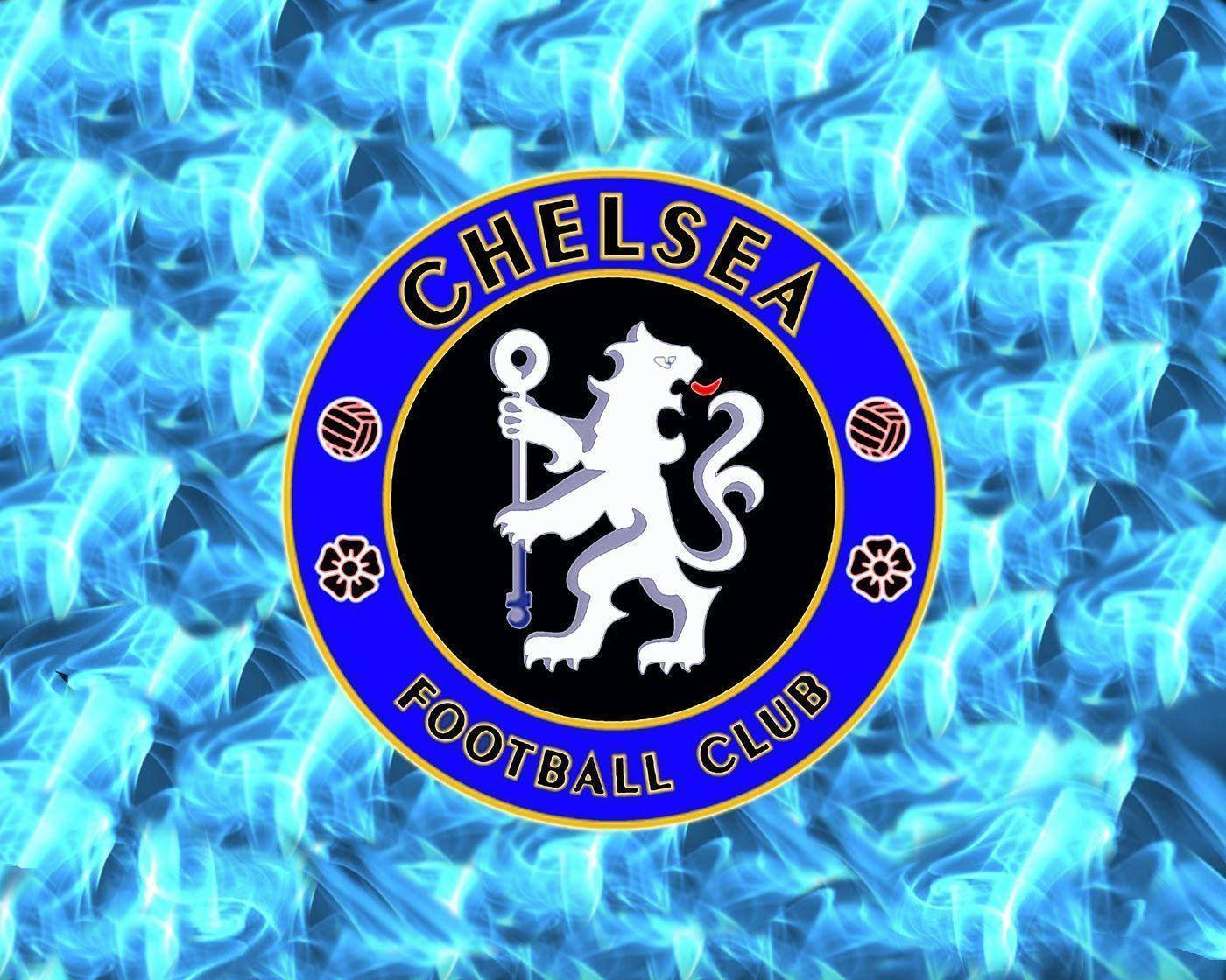 Aqua Blue Chelsea Fc Logo Background