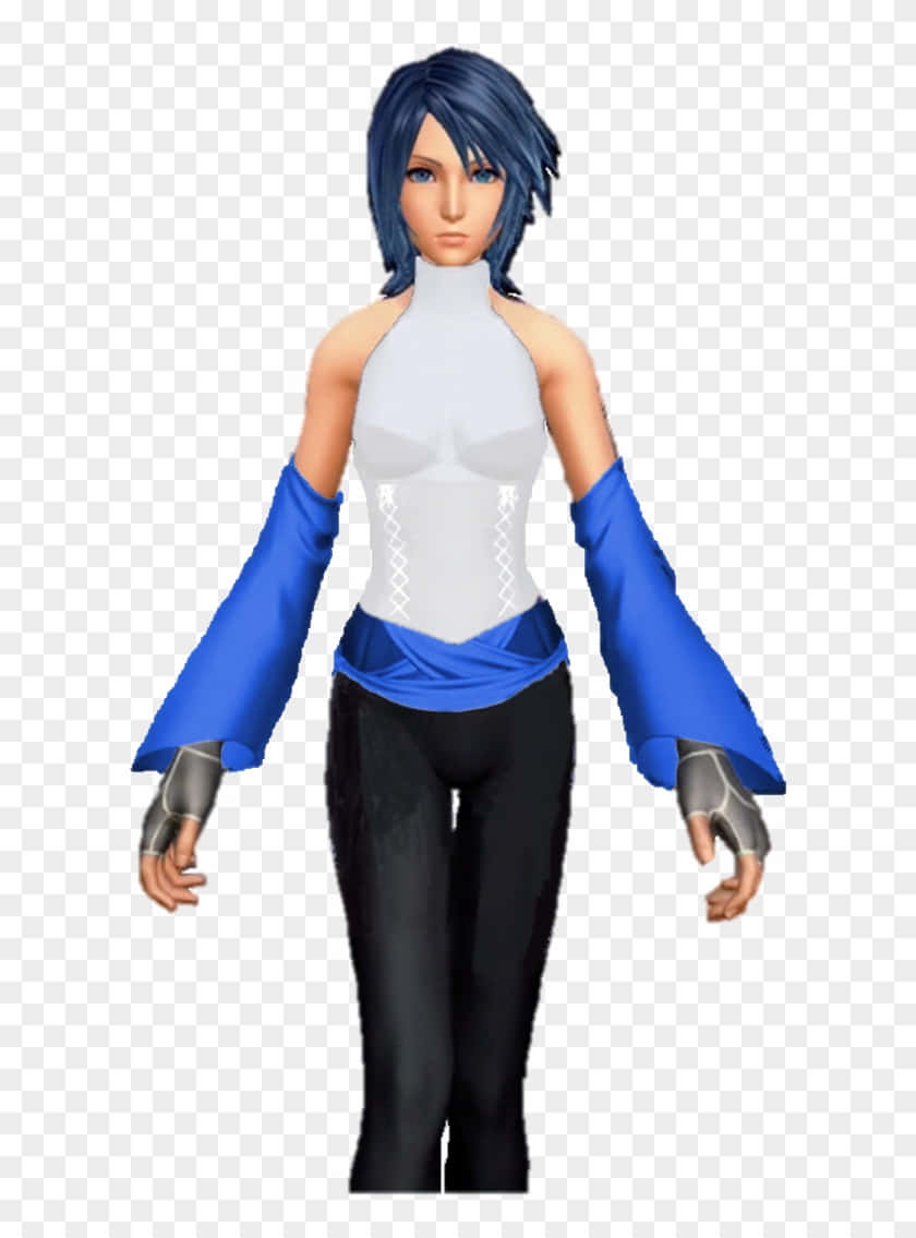 Aqua Fights For The Light In Kingdom Hearts