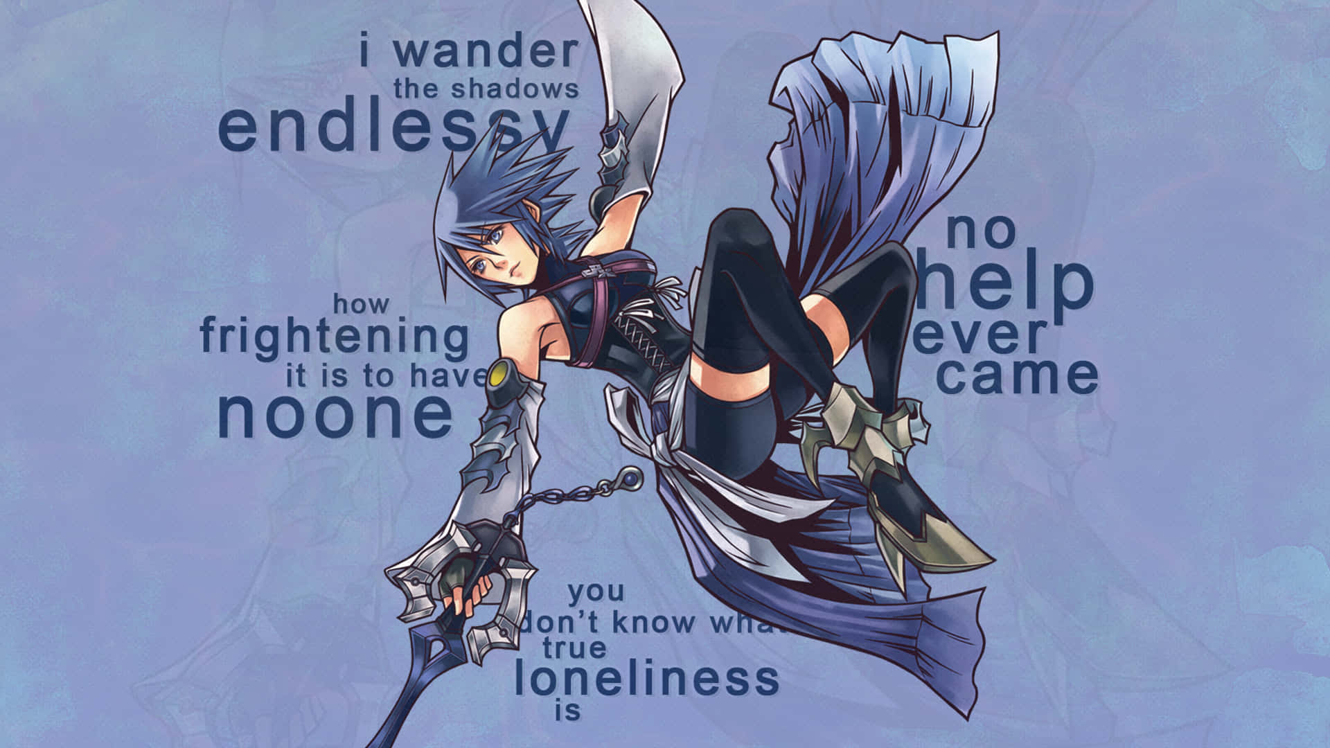 Aqua From Kingdom Hearts Fighting For Justice. Background