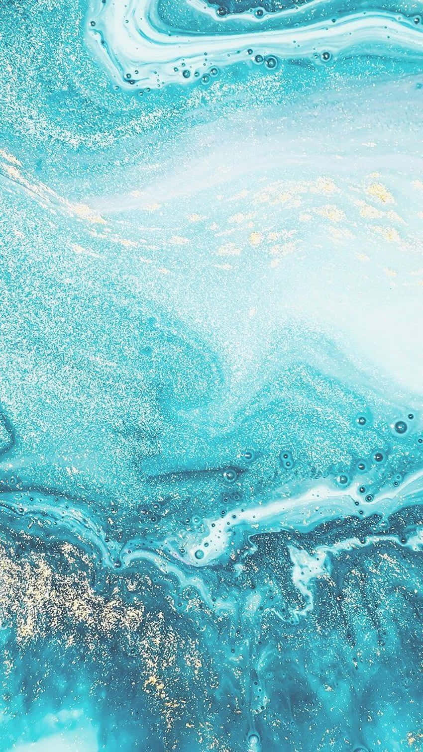 Aqua Marble Texture Background