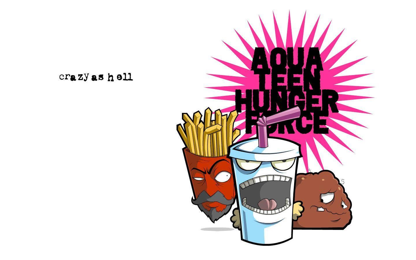 Aqua Teen Hunger Force Crazy As Hell Background