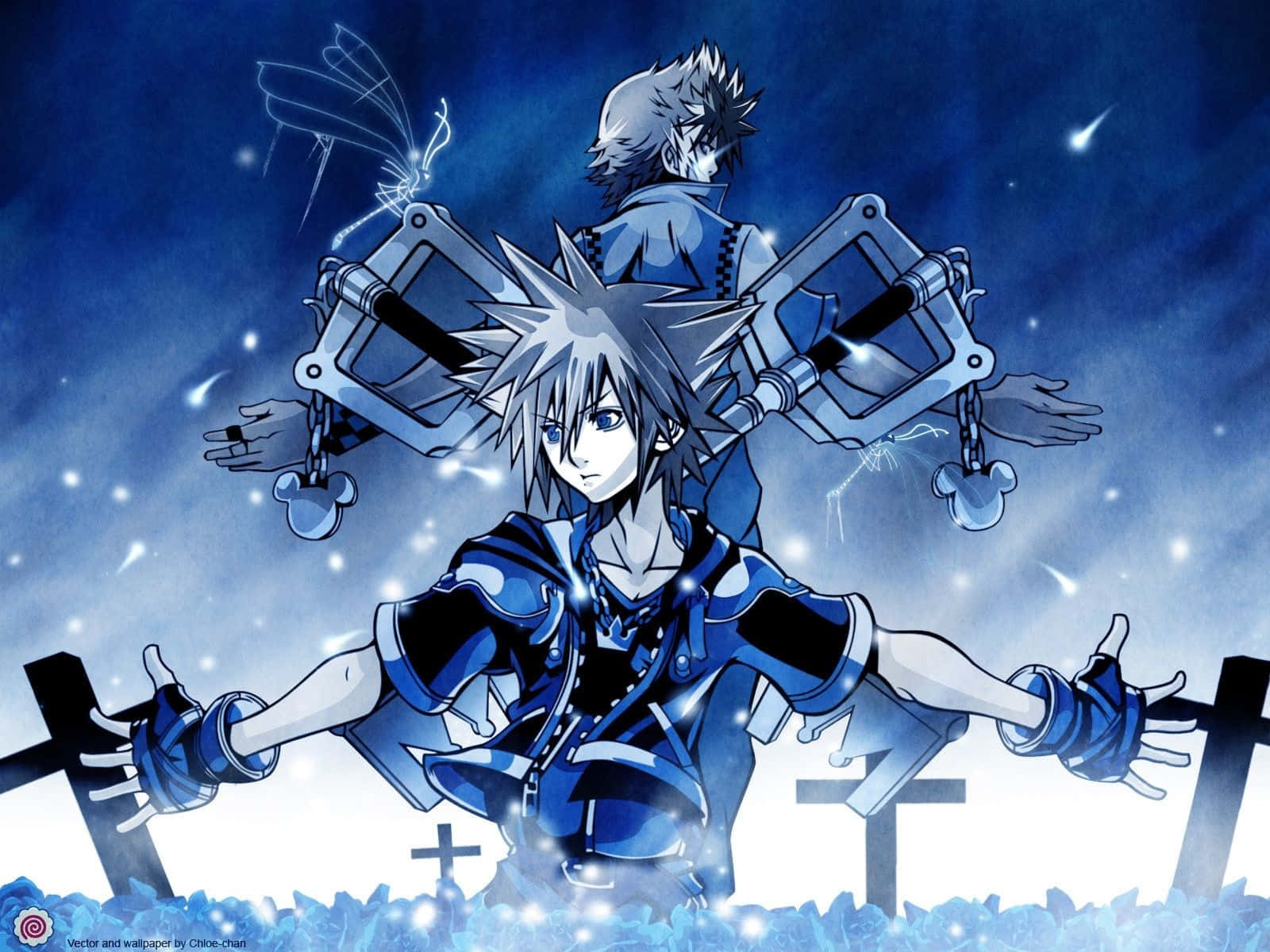 Aqua, The Protagonist Of Kingdom Hearts Background
