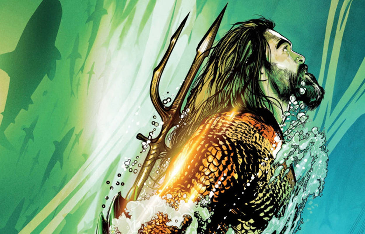 Aquaman Comic Art Movie Background