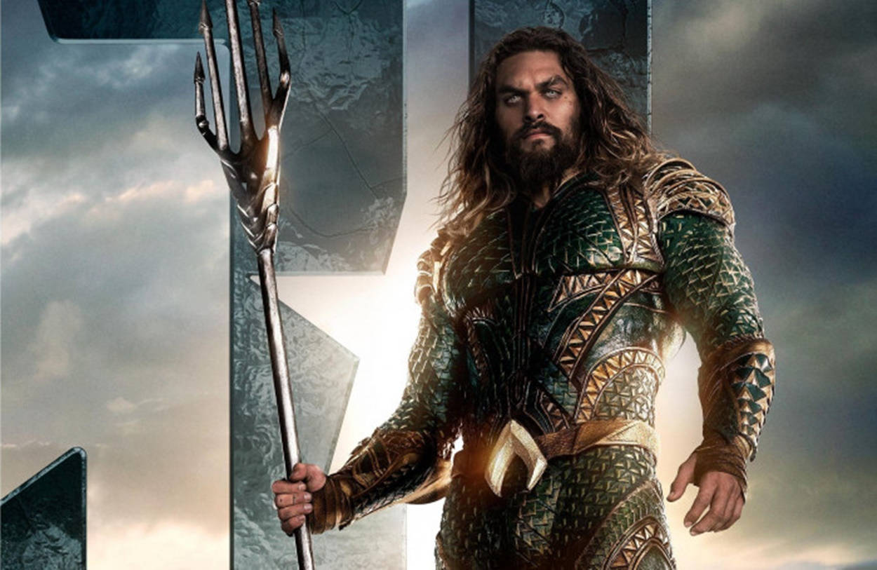 Aquaman Poses Movie Background