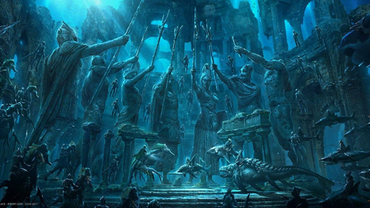 Aquaman's Atlantis Movie Background