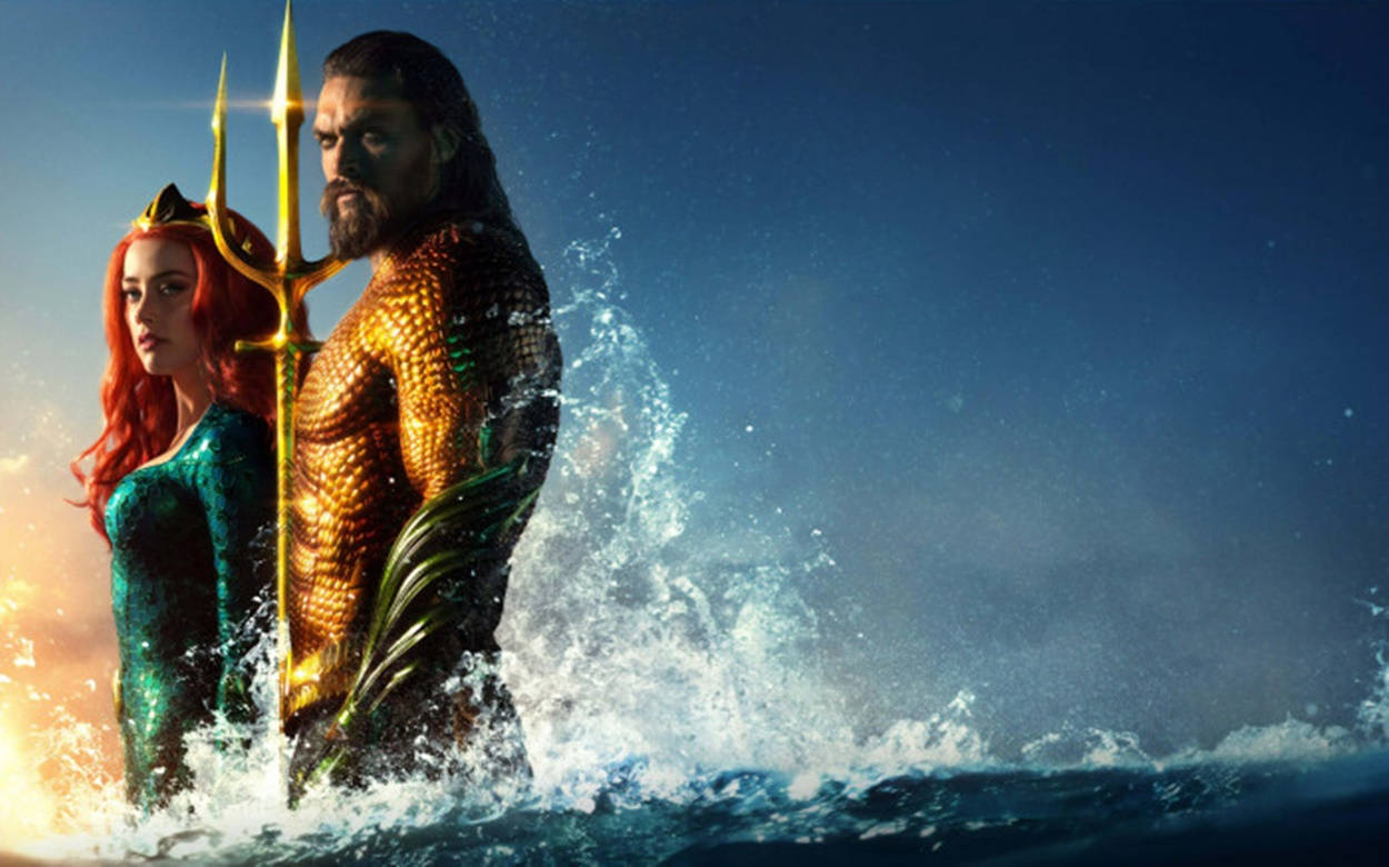 Aquaman With Mera Movie Background