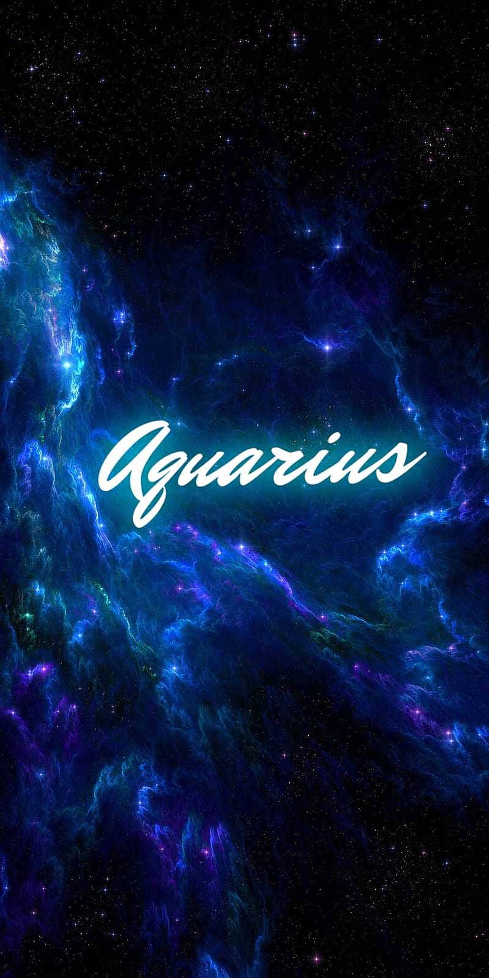 Aquarius Zodiac Dark Galaxy