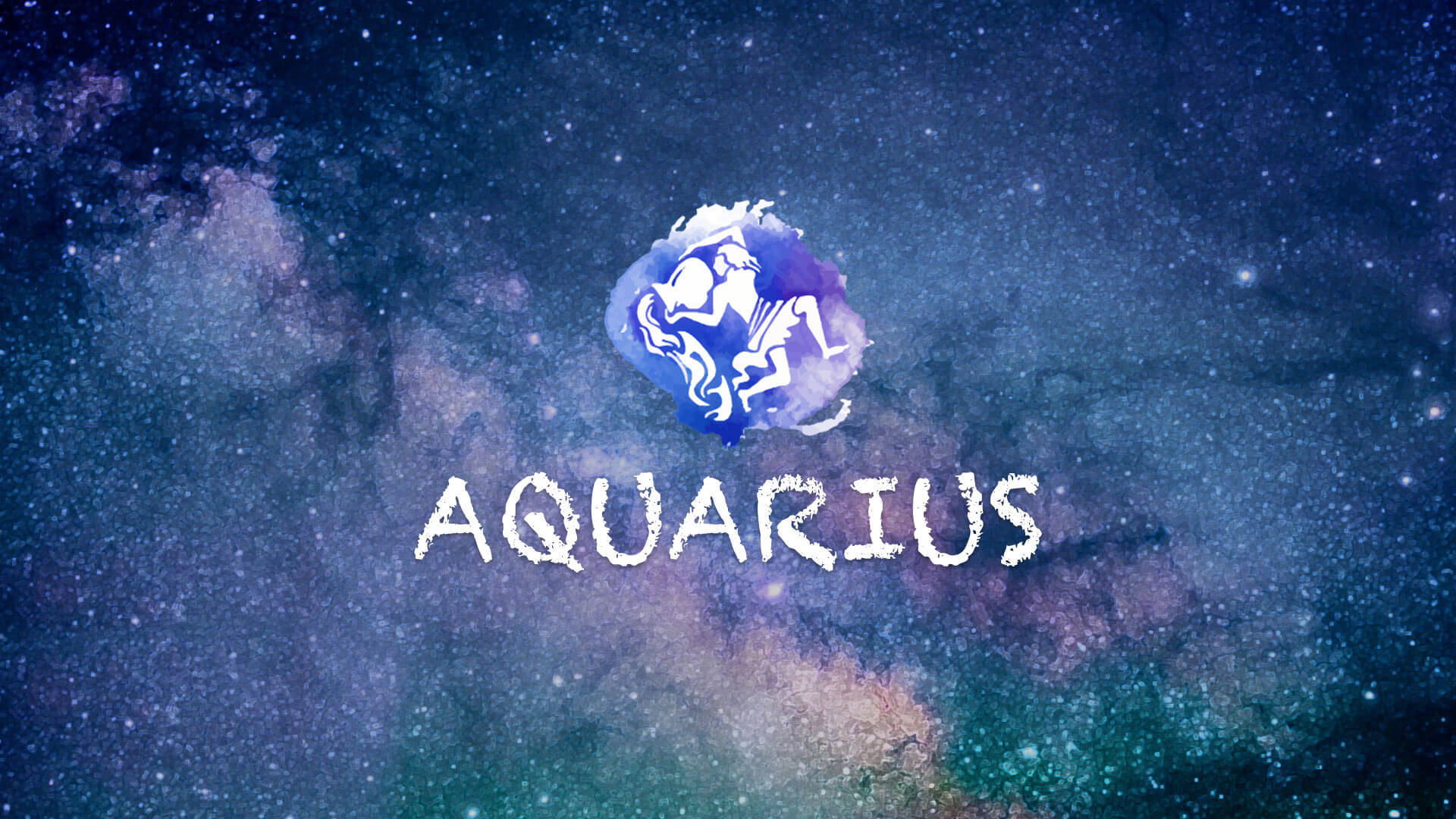 Aquarius Zodiac In Galaxy