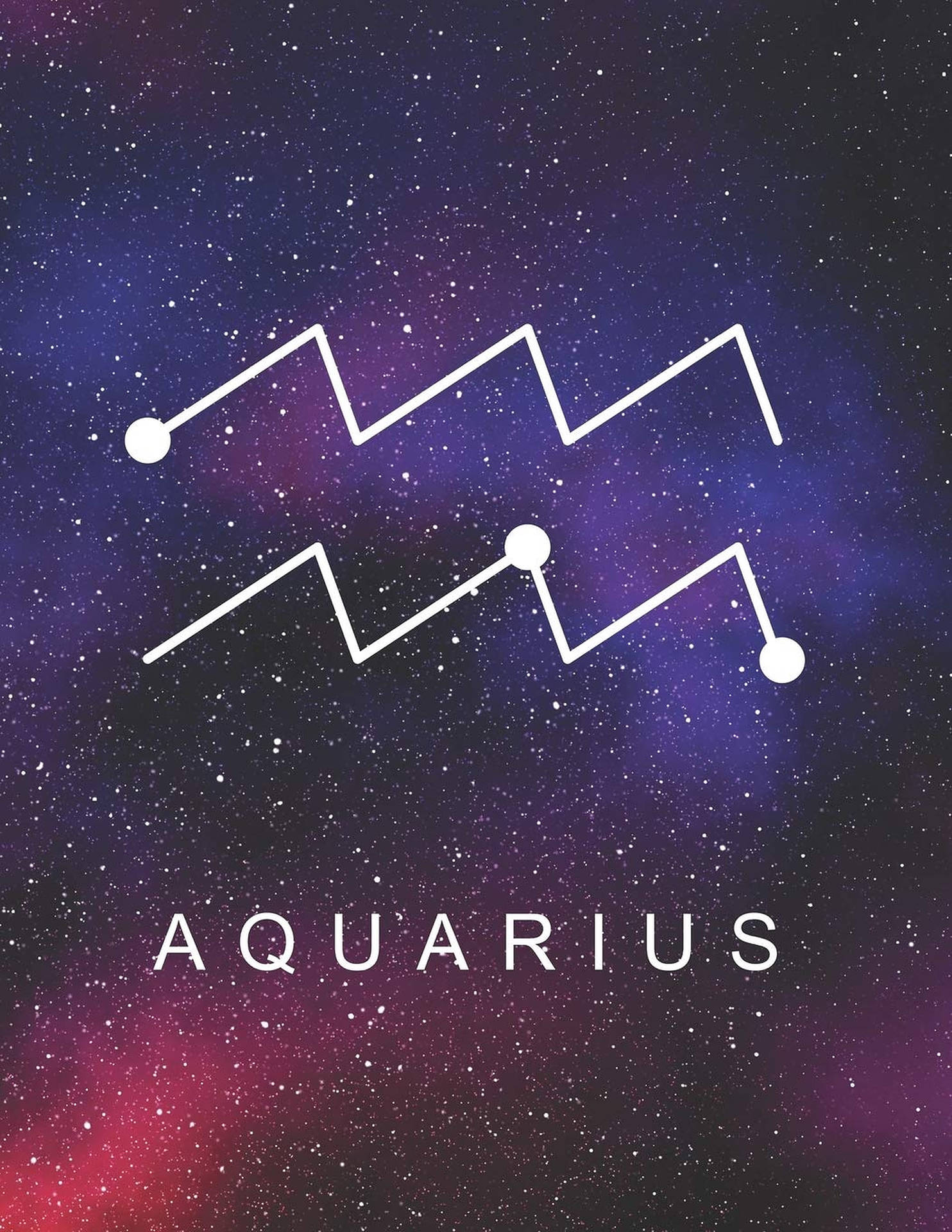 Aquarius Zodiac Sign Space