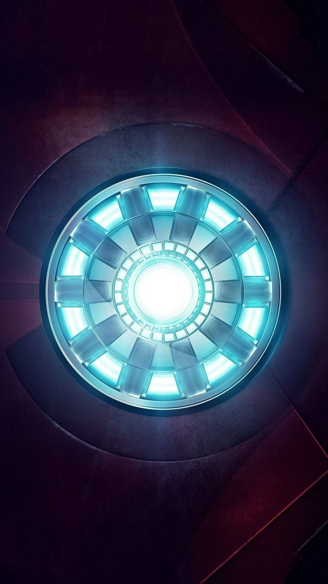 Arc Reactor Iron Man Phone Background
