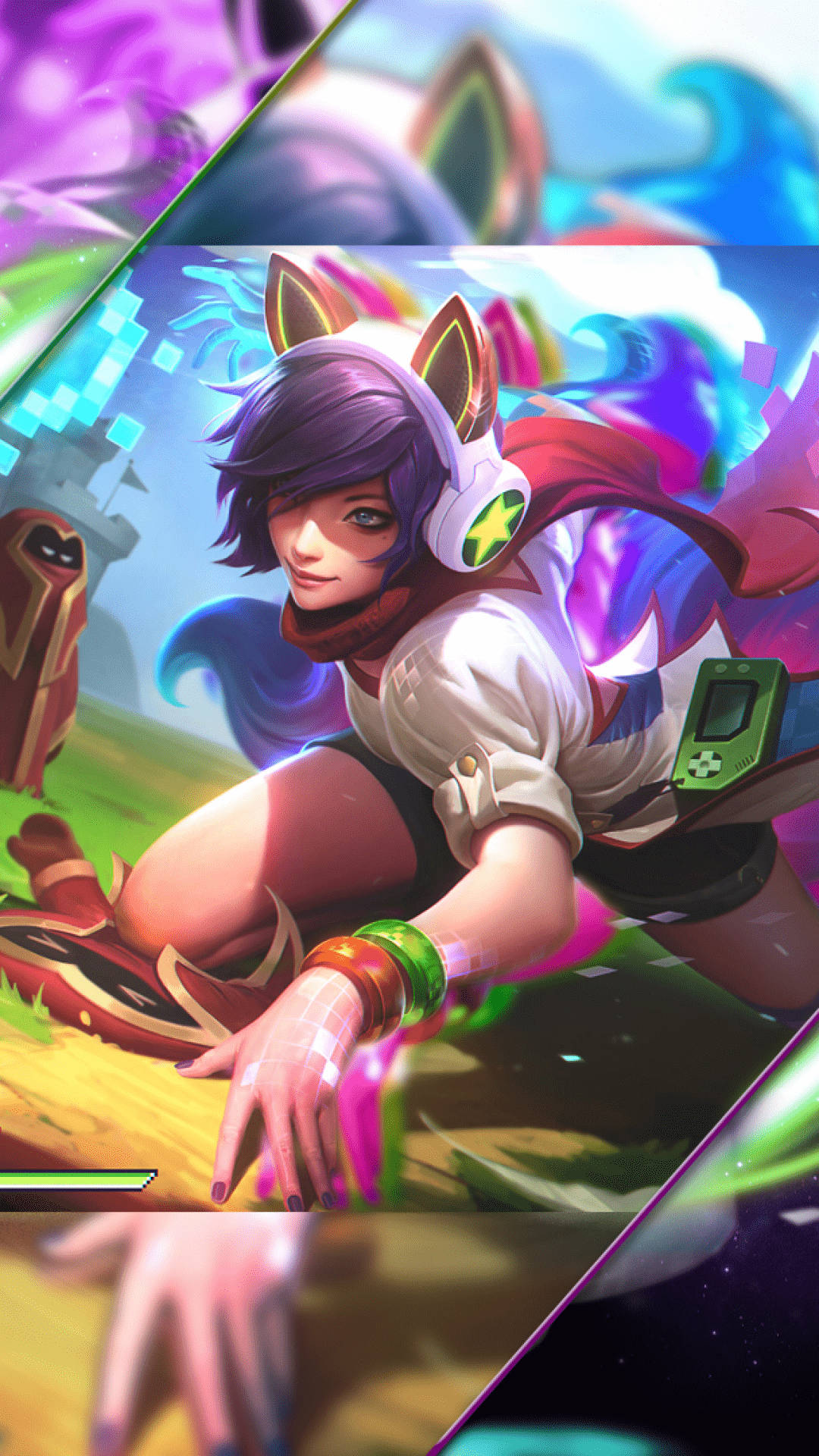 Arcade Ahri Lol Iphone Background