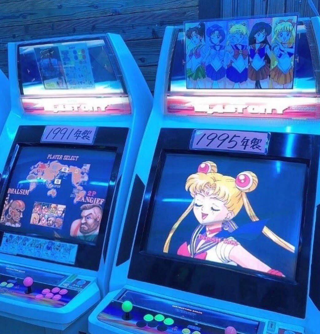 Arcade Sailor Moon Background