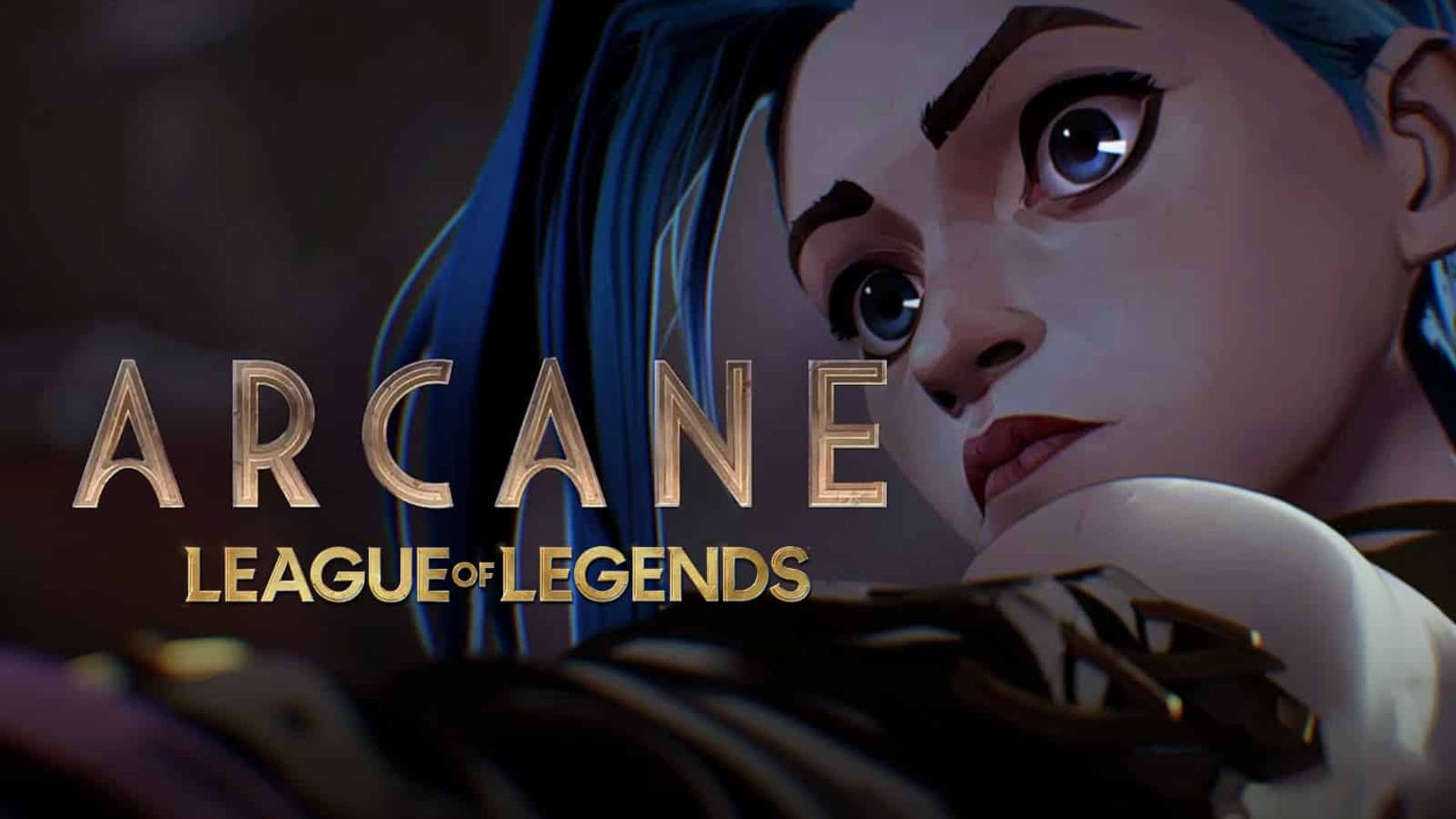 Arcane League Of Legends Jinx Background