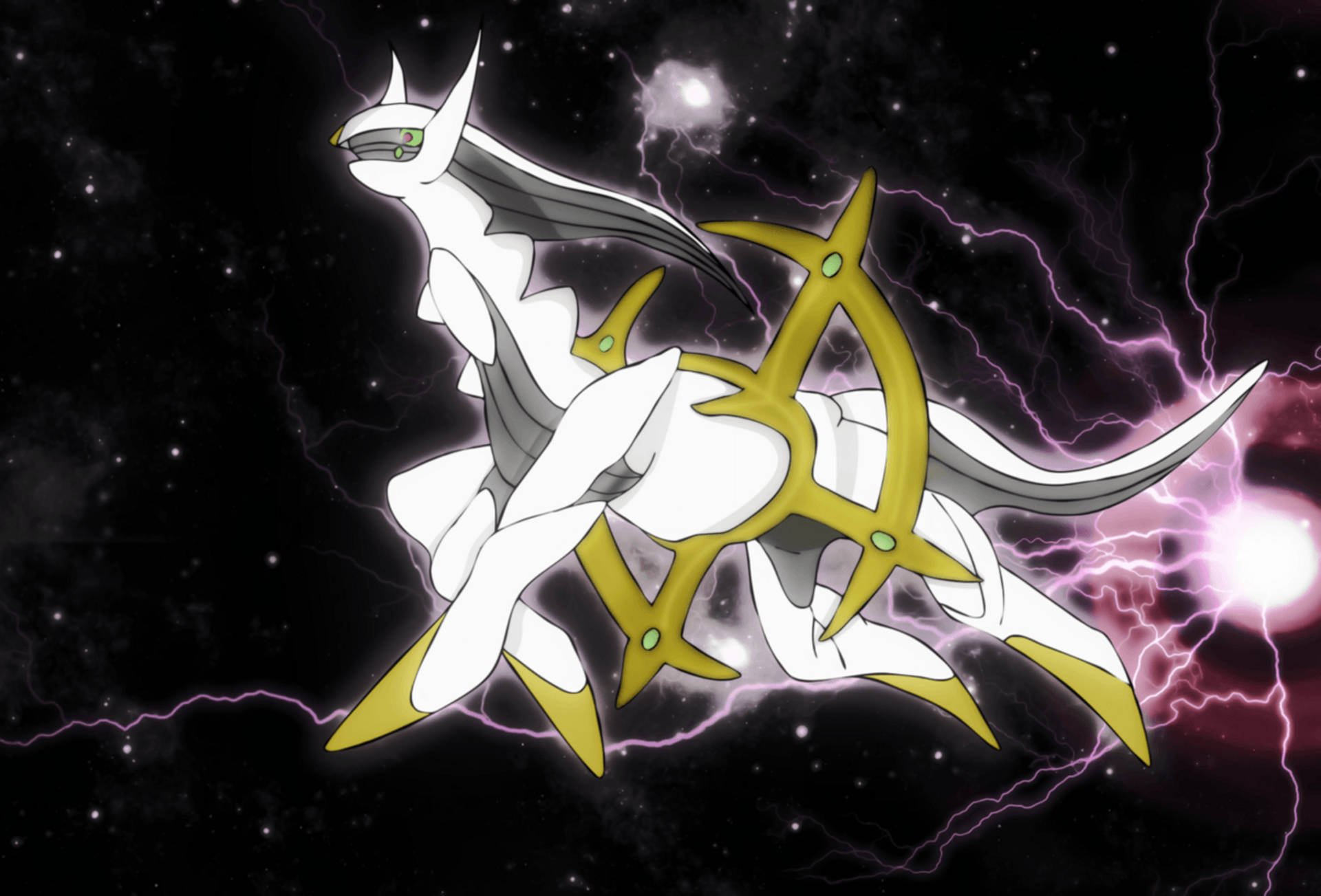Arceus In Space Background