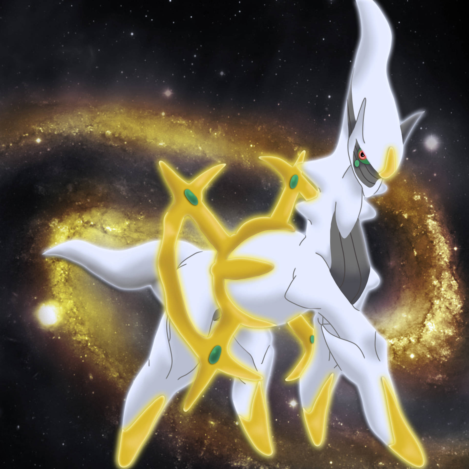 Arceus - The Original One, A Majestic View Background