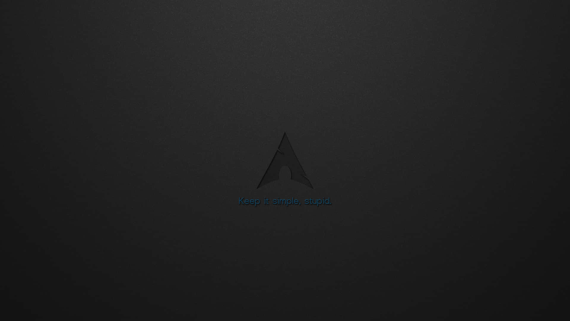 Arch Linux - The Power Of Simplicity Background