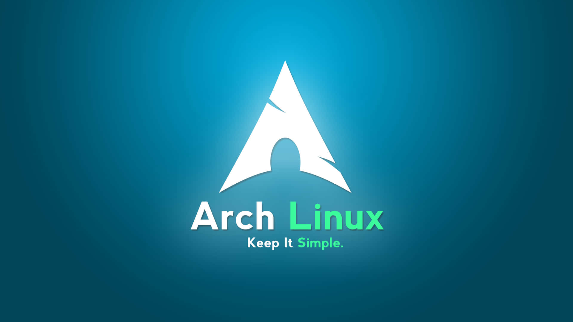 Arch Linux Wallpaper On 2560x1440 Display Background